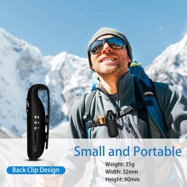 Portable Motion Sensor Camera – HD Video Recorder for Work & Play - Image 3