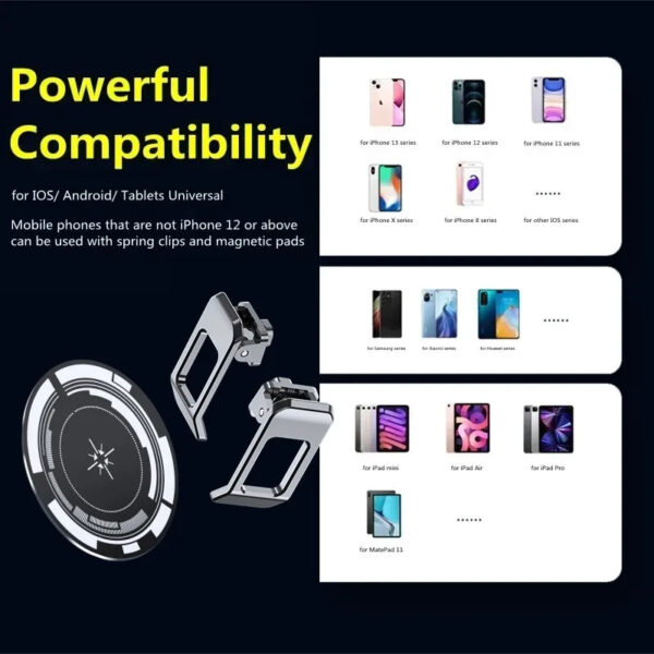 2 IN 1 MEMO CX08 Magnetic Back Clip Universal Mobile Phone Cooler Semiconductor Cooling Fan Freeze Radiator for iOS Android PUBG - Image 6